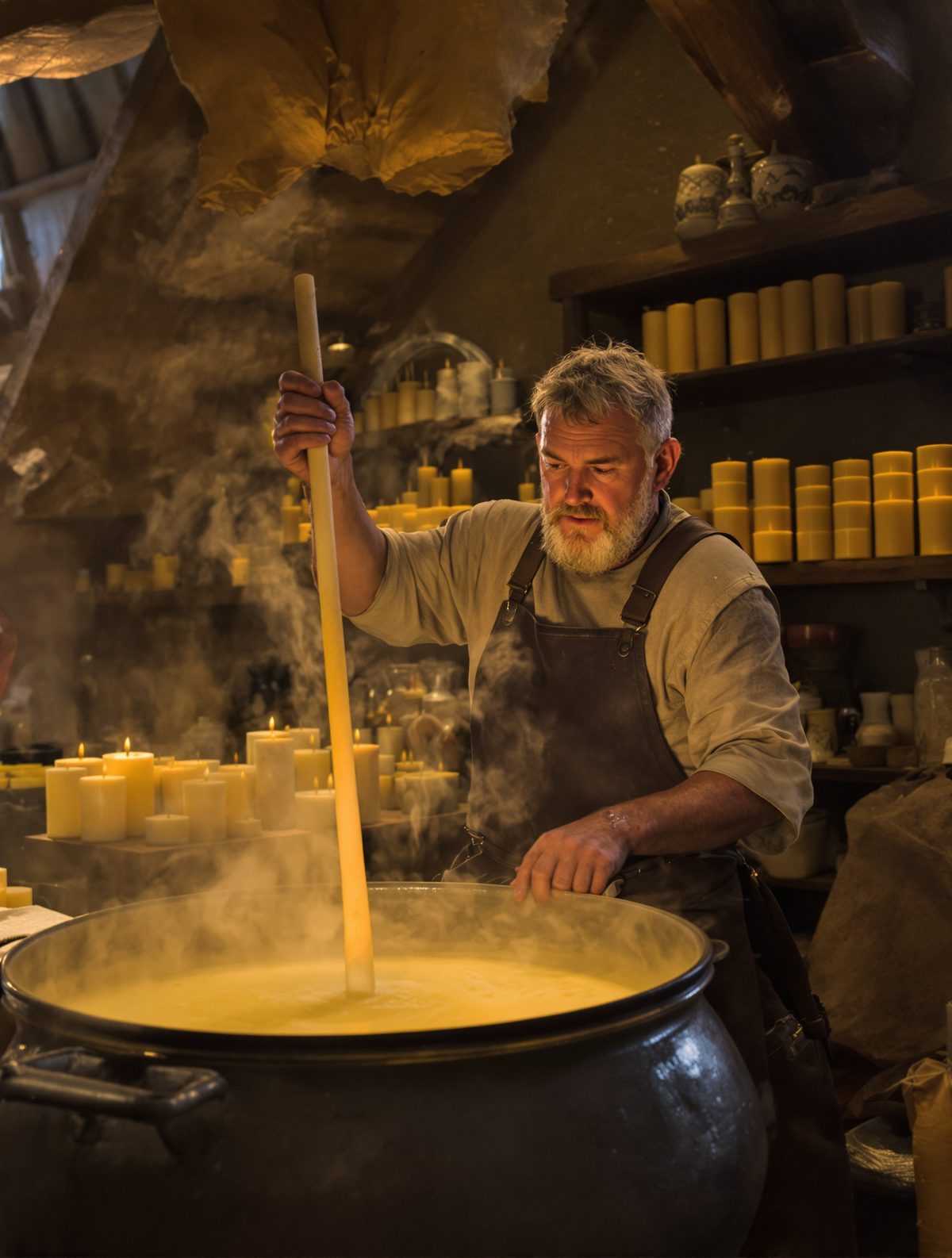 Medieval Candle Makers: The Most Dangerous Job in the Dark Ages