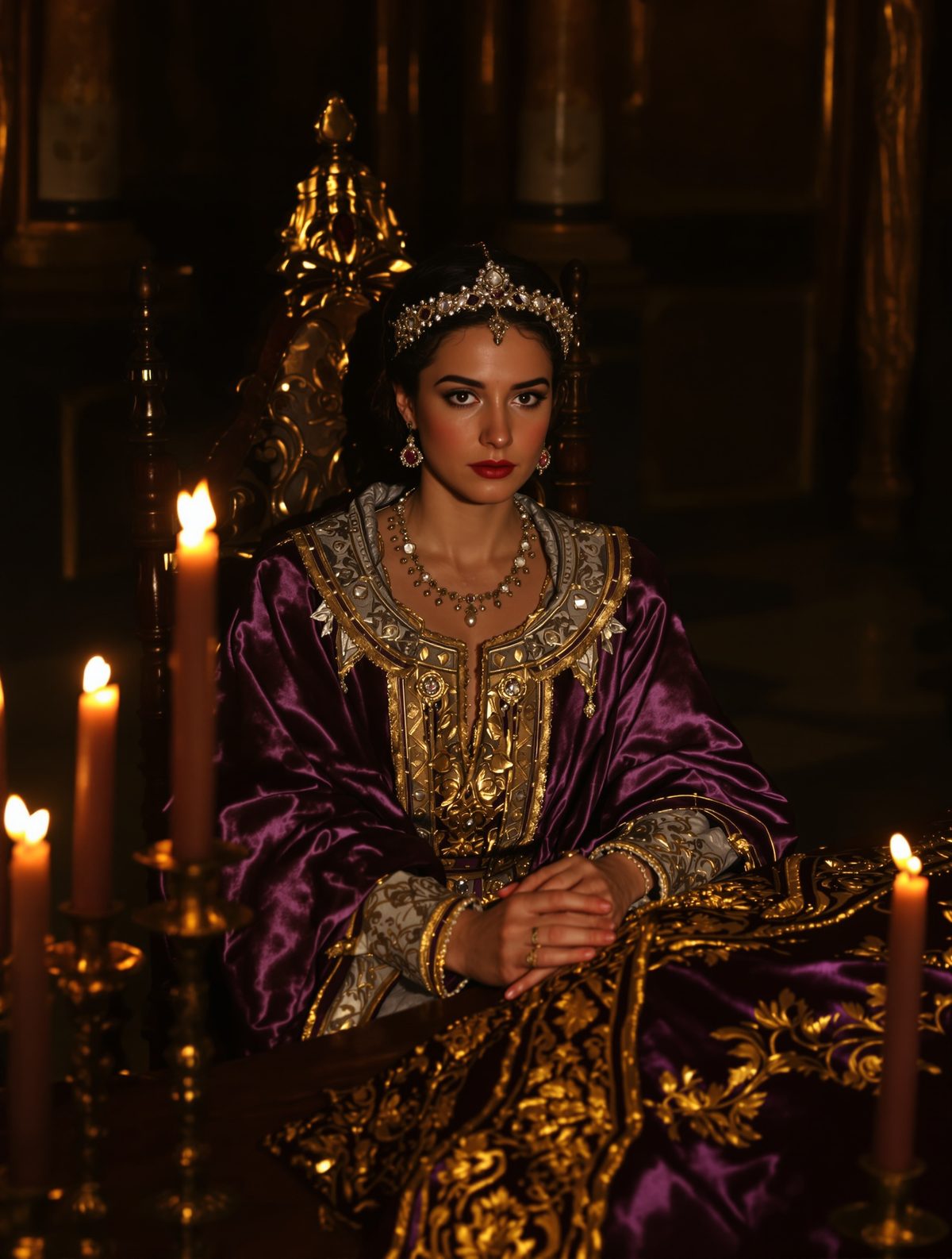 The Byzantine Empress Who Stitched Her Own Death Shroud Every Night