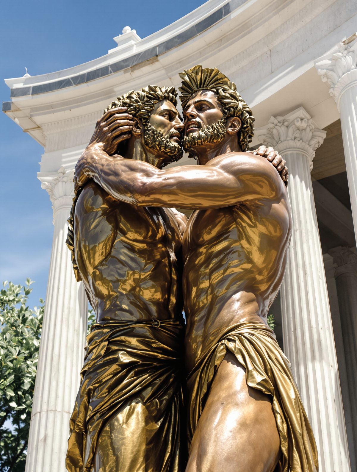 The Greek Athlete Who Died Hugging His Own Victory Statue