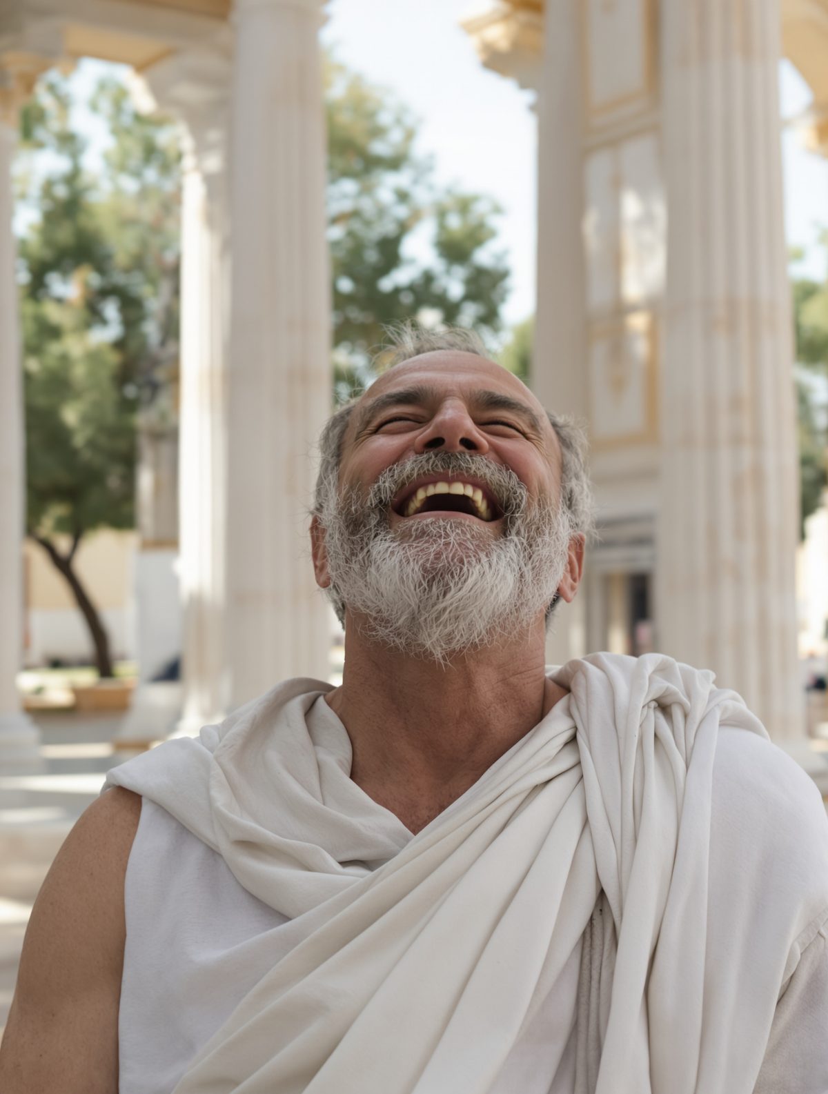 The Greek Philosopher Who Died Laughing at His Own Joke