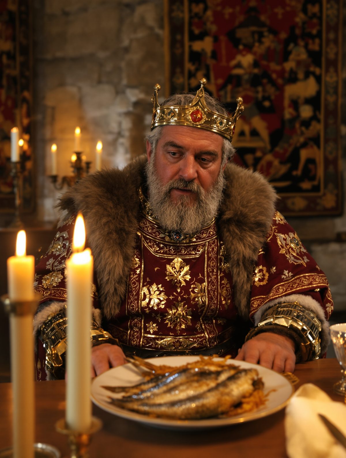 The King Who Died From Refusing to Stop Eating Lampreys