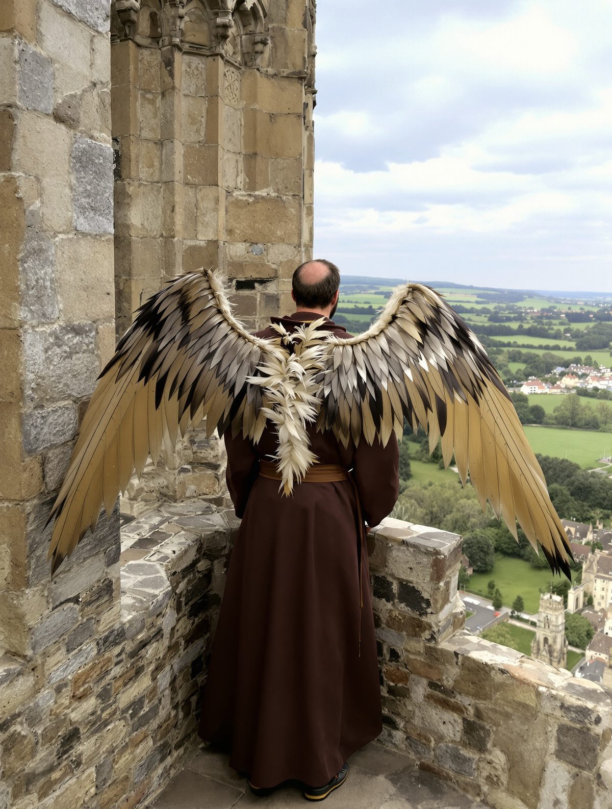 The monk who built a flying machine 300 years before Wright brothers